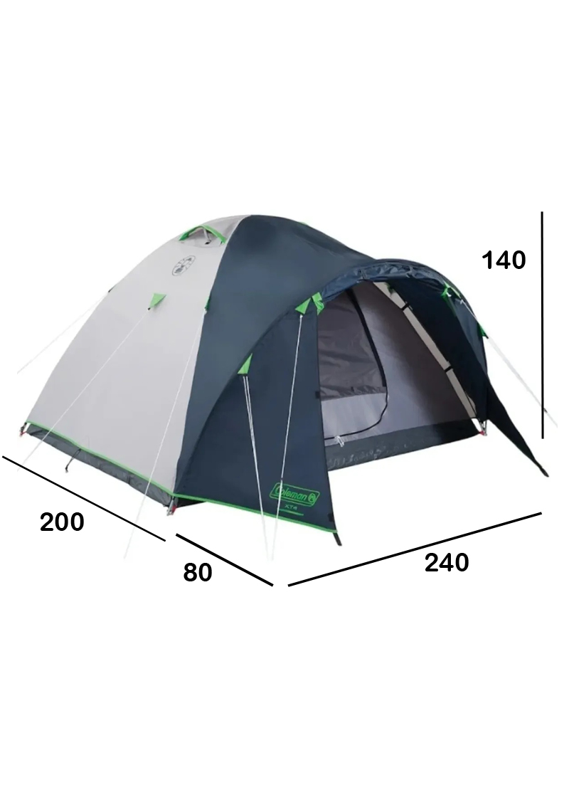 Coleman carpa xt con abside 4P